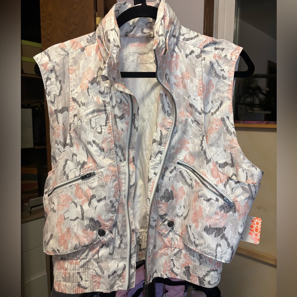 Free People Movement, Off the Grid Outerwear Vest with Hidden Hood - Picture 5 of 11